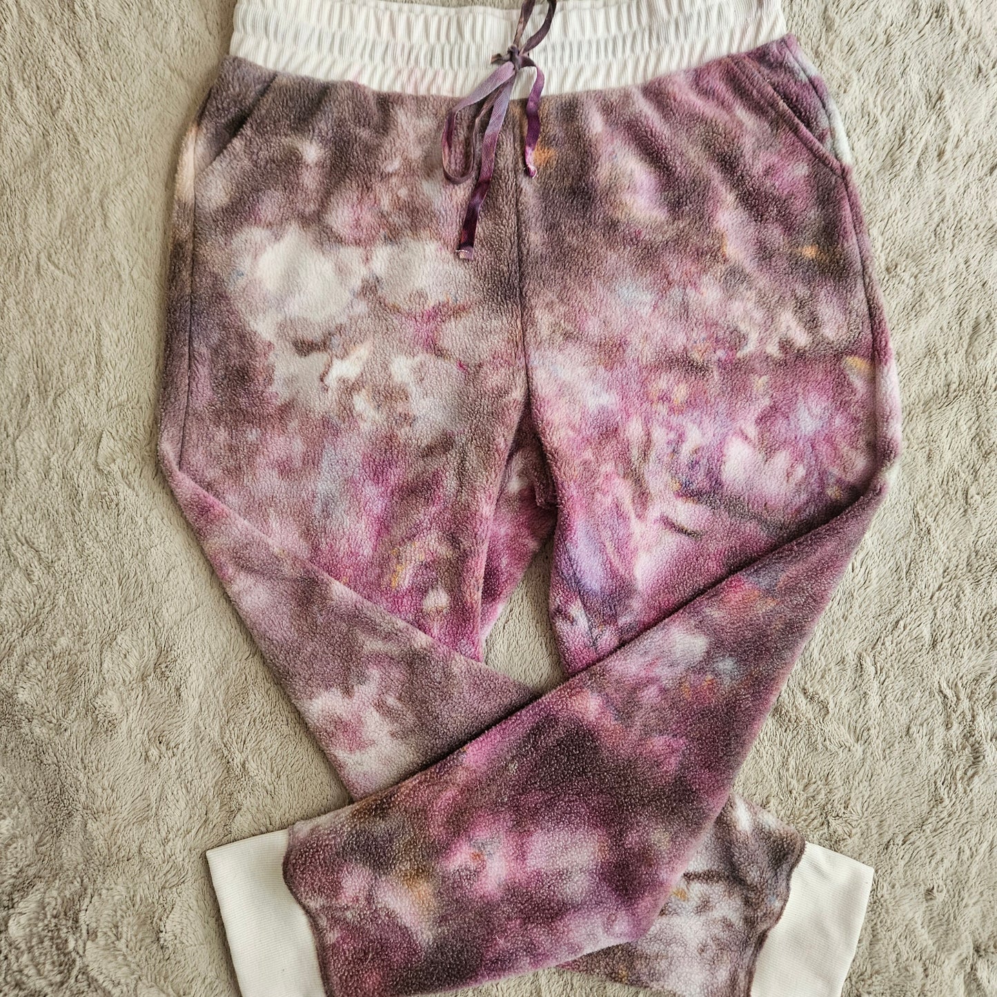 LG ICE DYED FUZZY TRACKSUIT