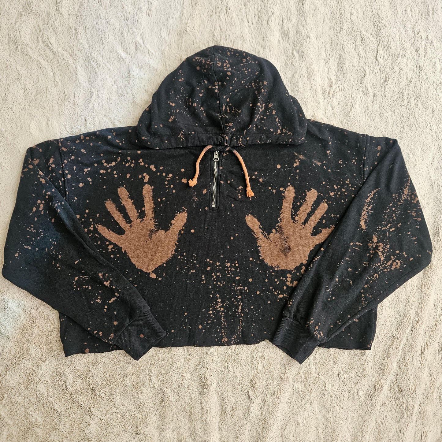 XL CROP HANDSY HOODIE